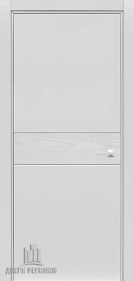 Дверь межкомнатная S2 натуральный шпон