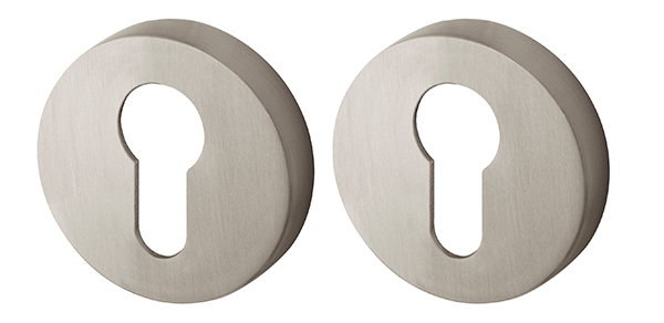 Накладка Armadillo (Армадилло) под цилиндр ET.R.URB52 (ET URB) SN-3 матовый никель/хром