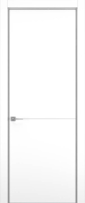 Дверь Керамик снежный 2 MN 2000*1000 (196) L REVERSE кромка матовая Eclipse