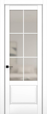 Дверь Керамик снежный 12 NC ст.просветленное 2000*1000