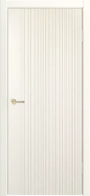 Межкомнатная дверь «Триест ДГ» 1900 x 600 RAL 9010