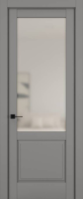 Дверь Керамик серый 10 NC ст.просветленное 2000*1000