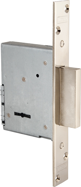 Замок Mottura (Моттура) врезной сувальдный 40.751.42 (с отв. планкой, без накладок)