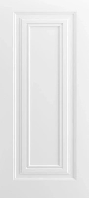 Межкомнатная дверь «Титул-1 В1 ДГ» 2000 x 600 RAL 7047