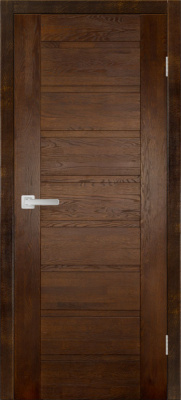 Дверь межкомнатная Электра массив махагон глухая 600x2000 Antichnyy Orekh