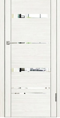 Дверь межкомнатная UniLine 30027 экошпон капучино велюр глухая