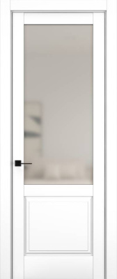 Дверь Керамик снежный 10 NC ст.просветленное 2000*1000