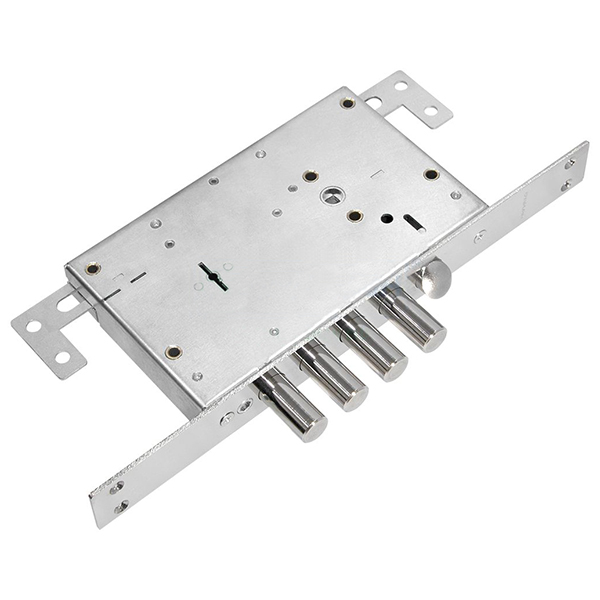 Замок Guardian (Гардиан) врезной сувальдный с защёлкой ЗВ 71.14 Т с тягами, 5 кл. /128:4136/