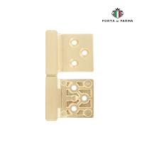 Петля универсальная флажковая PORTA DI PARMA Innovation Матовое золото H.20.07