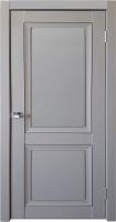 Дверь межкомнатная Деканто (Decanto) 1 покрытие soft touch серый бархат глухая