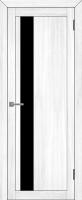 Дверь межкомнатная UniLine 30004 экошпон белый велюр остекленная