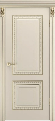 Межкомнатная дверь «Альт Лакшери В2 ДГ» 2000 x 600 shampanspatinoybeloezoloto