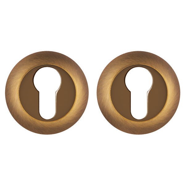 Накладка Punto (Пунто) под цилиндр ET.R.TL54 (ET TL) CF-17 кофе