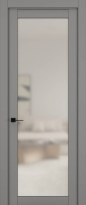Дверь Керамик серый 2 NC ст.матовое 2000*1000
