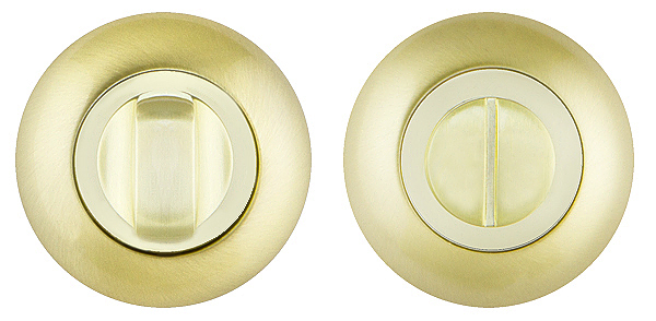 Ручка Fuaro (Фуаро) поворотная BK6.R.RM54 (BK6 RM) SG/GP-4 матовое золото/золото