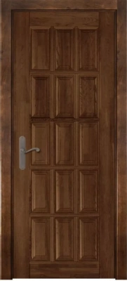 Межкомнатная дверь «Лондон-2 ДГ» 2000 x 600 Античный орех