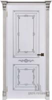 Дверь межкомнатная Багет 31 эмаль и лак эмаль белая