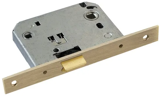 2070P AB, защелка бесшумная сантехническая, цвет - бронза