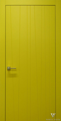 Дверь межкомнатная Сканди 3 натуральный шпон цвета на выбор глухая