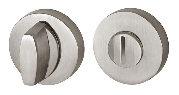 Ручка Armadillo (Армадилло) поворотная BK6.R.URB52 (WC-BOLT BK6/URB) SN-3 матовый никель