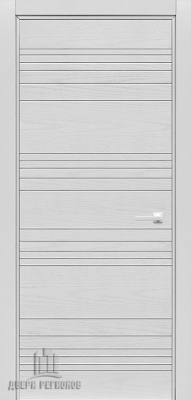 Дверь межкомнатная S8 натуральный шпон 600x2000 Eko Belaya