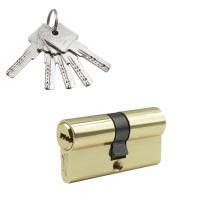 Механизм цилиндровый (5 ключей) кл/кл. N60-5 PB (золото)