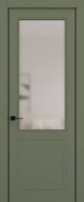 Полотно GEOMETRY 02V Матовый Оливковый Satinato 2000*600 A2 R