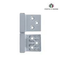 Петля универсальная флажковая PORTA DI PARMA Innovation Матовый хром H.20.02