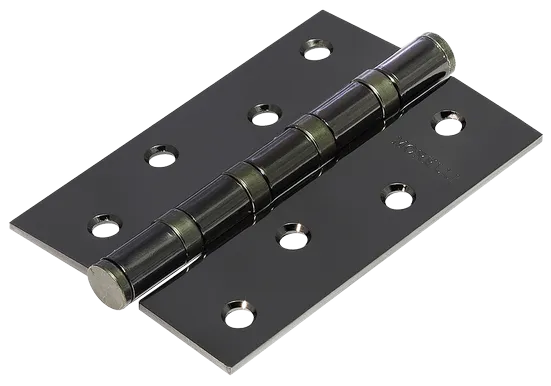 Петля карточная универсальная стальная MS 100X70X2.5-4BB BN, врезная, цвет черный никель, сталь