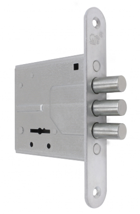 Замок Sam (Сам) врезной сувальдный ЗВ8-4С/15 (без отв. планки), 5 кл. /76604/