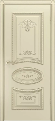 Межкомнатная дверь «Ария R В3 ДГ» 2000 x 600 slonovayakostspatinoyzoloto