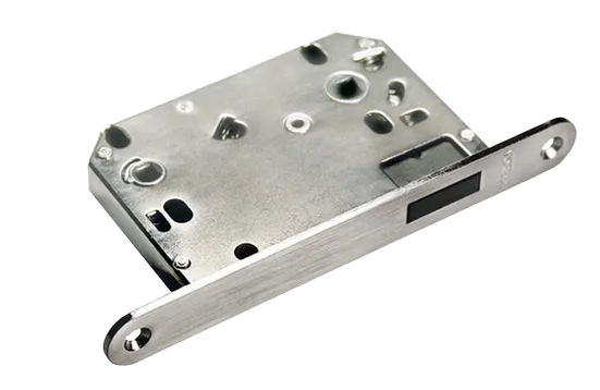 Защелка межкомнтная 2070M SN магнитная, сантехническая, цвет - никель матовый