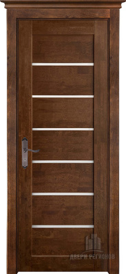 Дверь межкомнатная Кант массив 600x2000 Antichnyy Orekh