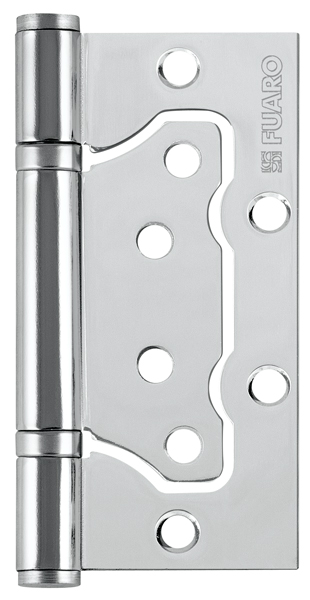 Петля Fuaro (Фуаро) универсальная без врезки IN4500W CP (500-2BB 100x2,5) хром