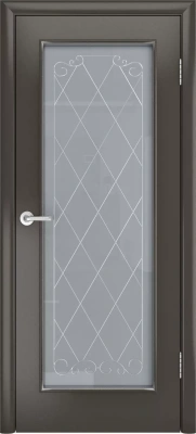 Межкомнатная дверь «Голд-5 ДО» 2000 x 600 Гриджио