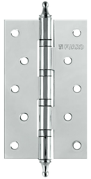 Петля Fuaro (Фуаро) универсальная IN5400UA-BL CP (4BB/A/BL 125x75x2,5) хром БЛИСТЕР