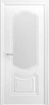 Межкомнатная дверь «Дельта-9 ДО» 2000 x 600 belyy