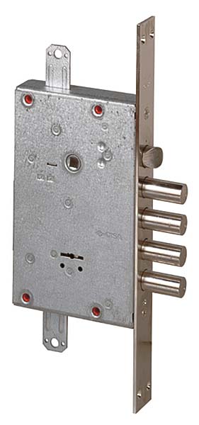 Замок Cisa (Чиза) врезной сувальдный с защёлкой 57.535.48 (тех. упаковка)