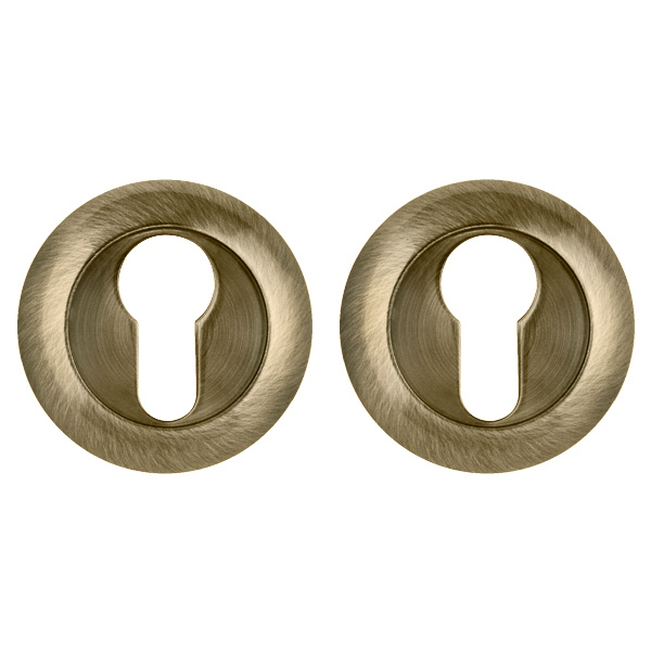 Накладка Punto (Пунто) под цилиндр ET.R.TL54 (ET TL) ABG-6 зелёная бронза