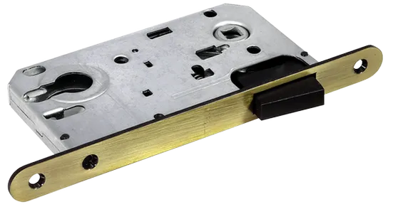 Защелка межкомнтная MM 2085 AB магнитная под цилиндр, цвет - бронза