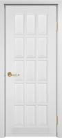 Дверь межкомнатная Лондон 2 массив эмаль белая
