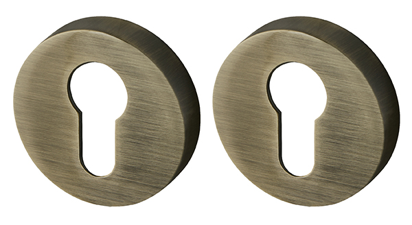 Накладка Armadillo (Армадилло) под цилиндр ET.R.URB52 (ET URB) АВ-7 бронза