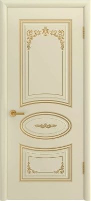 Межкомнатная дверь «Ария Грейс В3 ДГ» 2000 x 600 slonovayakostspatinoyzoloto