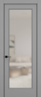 ELEGANT 01V ( ПО Bronzo ) Матовый Светло-серый Нестандарт