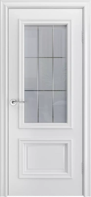 Межкомнатная дверь «Бристоль Премиум, ДO» 2000 x 600 belyy