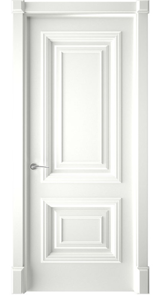 Дверь межкомнатная Глория эмаль и лак 600x2000 Emal Belaya