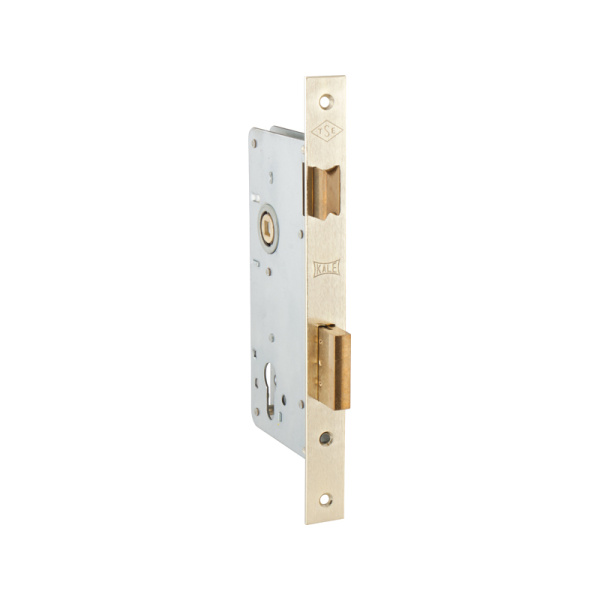Корпус Kale kilit (Кале килит) врезного замка с защёлкой 152/R (60 mm) w/b (латунь)
