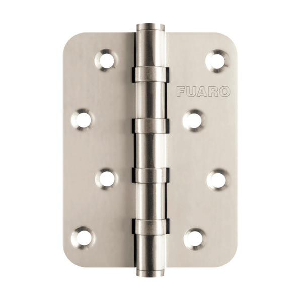 Петля Fuaro (Фуаро) универсальная IN4400U-R10 SN (4BB-R10 100x75x2,5) мат. никель