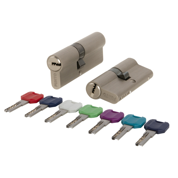 Цилиндровый Punto (Пунто) механизм MaxPro7000Key80mm(35+10+35) SN никель 7key