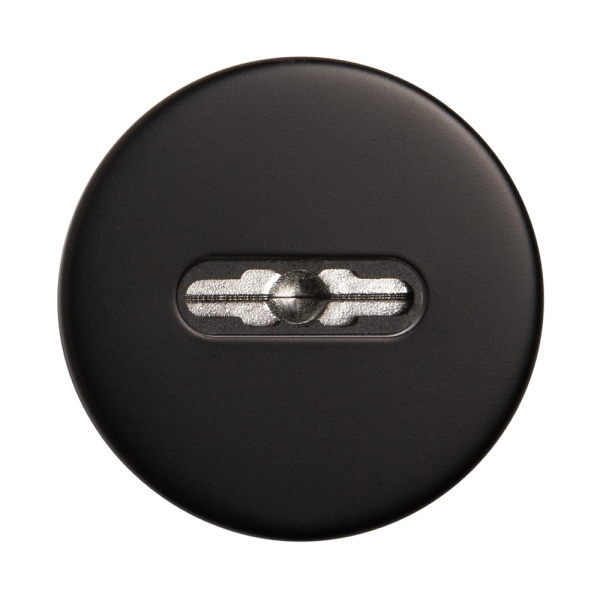 Накладка Fuaro (Фуаро) на сувальдный замок ESC.S-auto.RLR/R.486 BL-24 черный (1шт.)